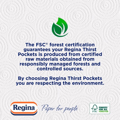 Regina Thirst Pockets Kitchen Roll thumbnail 5