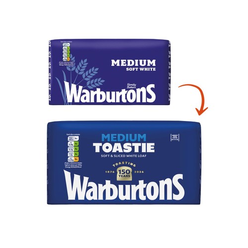 Medium White Toastie thumbnail 2
