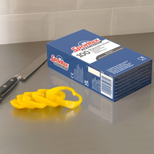Spontex Specialist Disposable Gloves Food Safe Latex Free thumbnail 5