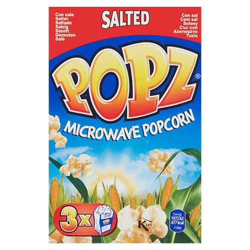 Popz Microwave Popcorn Salted thumbnail 2