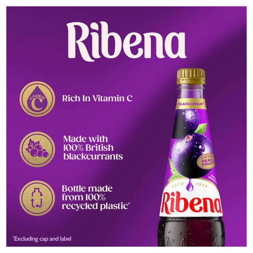 Ribena Blackcurrant Squash thumbnail 2