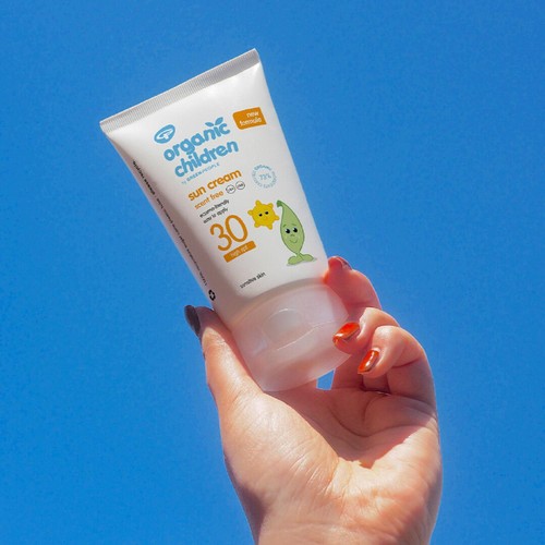 Organic Children SPF 30 Sun Cream Scent Free thumbnail 5