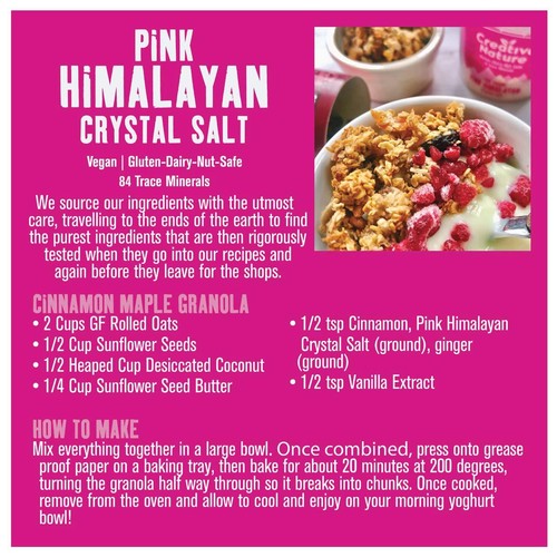 Creative Nature Fine Pink Himalayan Crystal Salt thumbnail 2