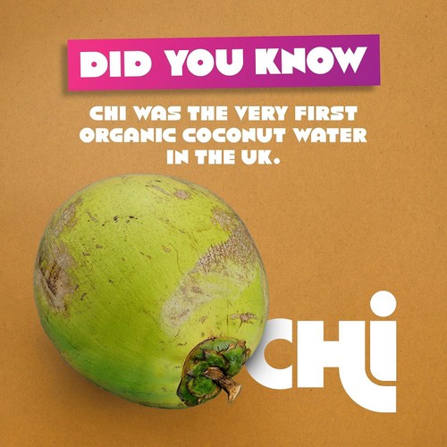 Chi 100% Organic Raw Nam Hom Coconut Water thumbnail 3