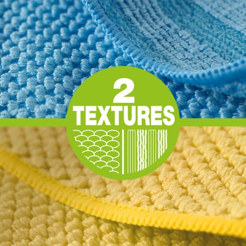 Spontex Microfibre Cloths Bathroom Cleaning Kit thumbnail 5