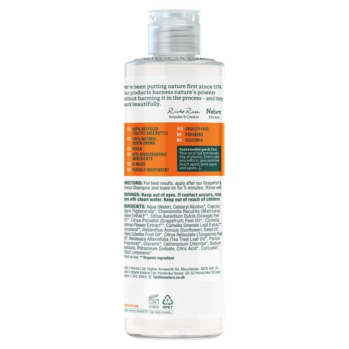 Faith in Nature Grapefruit & Orange Conditioner thumbnail 2