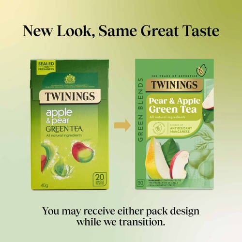 Twinings Apple & Pear Green Tea thumbnail 3
