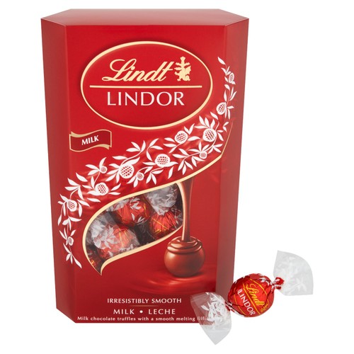 Lindt Lindor Milk Chocolate Truffles Box thumbnail 2