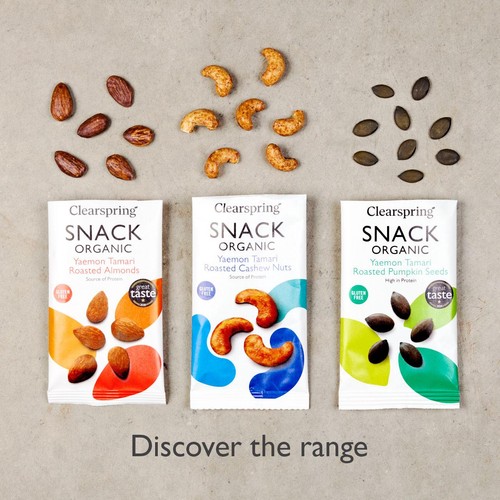 Clearspring Gluten Free Organic Tamari Roasted Cashew Nuts thumbnail 3