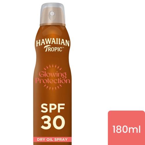 Hawaiian Tropic Protective SPF 30 Dry Oil Continuous Sunscreen Spray