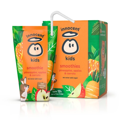Innocent Kids Pineapples, Apples & Carrots Smoothie thumbnail 3
