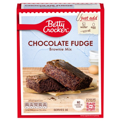 Betty Crocker Chocolate Fudge Brownie Mix thumbnail 2