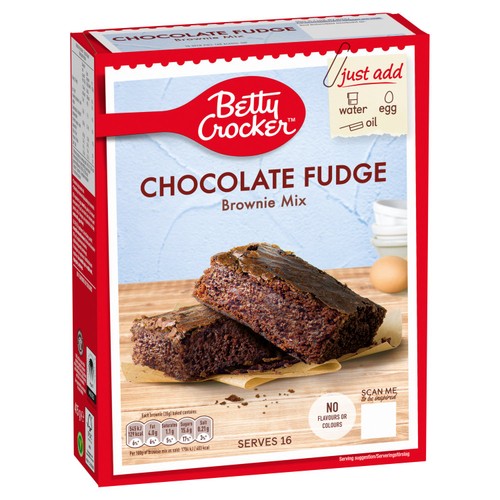 Betty Crocker Chocolate Fudge Brownie Mix thumbnail 3
