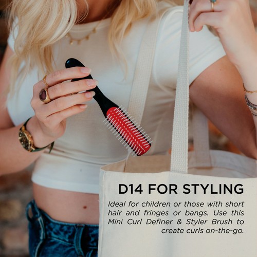 Denman Classic Hair Styling Brush, Handbag thumbnail 7