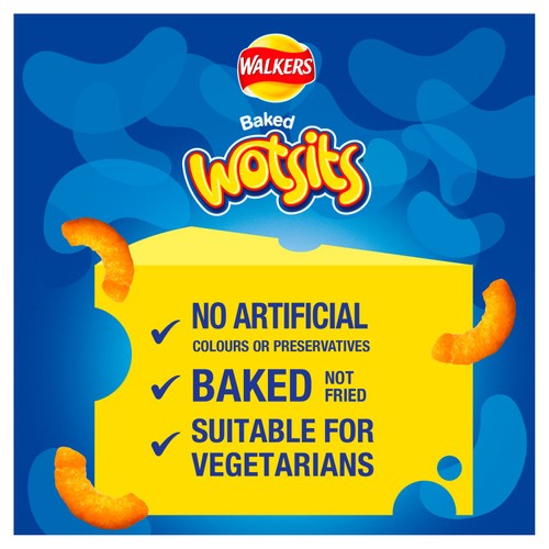Walkers Wotsits Really Cheesy Multipack Snacks Crisps 20 x 16.5g thumbnail 5