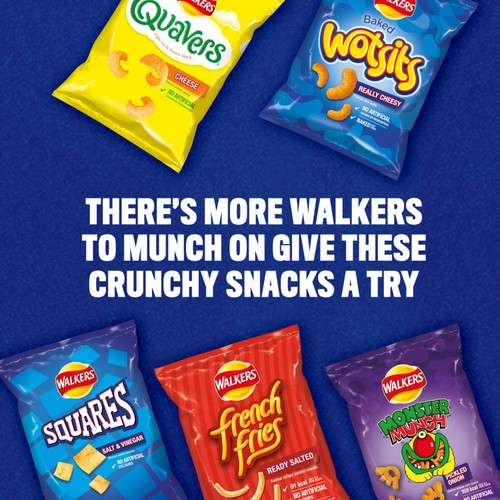 Walkers Wotsits Really Cheesy Multipack Snacks Crisps 20 x 16.5g thumbnail 7