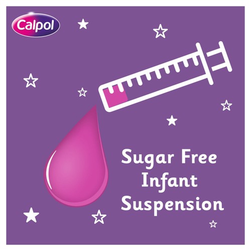 Calpol Infant Sugar Free Oral Suspension Strawberry 2+ Months thumbnail 3