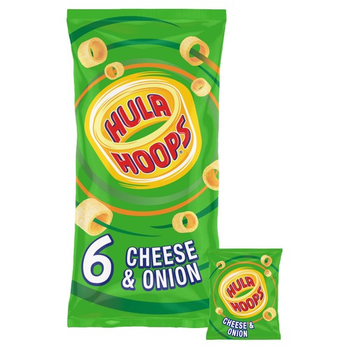 Hula Hoops Cheese & Onion Multipack Crisps thumbnail 2