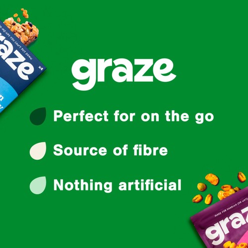 Graze Smoky BBQ Oat  Crunch Snack thumbnail 3