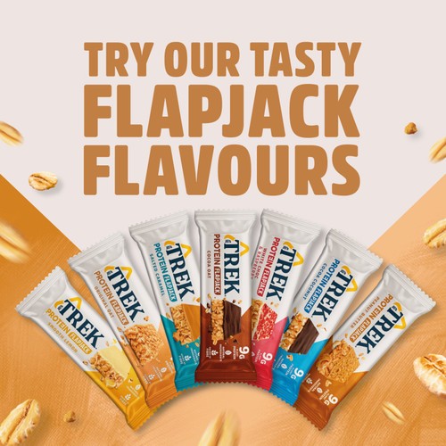 TREK Original Oat Protein Flapjacks Multipack thumbnail 4