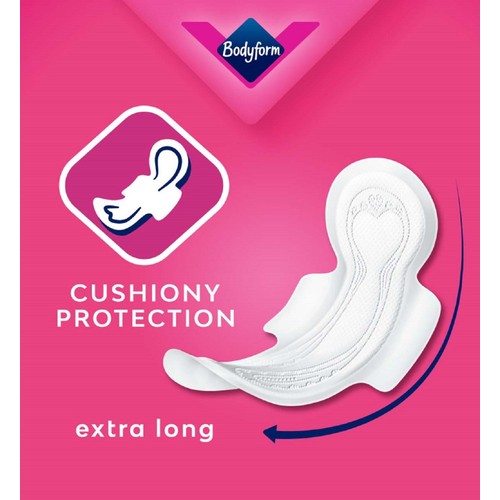 Bodyform Cour-V Ultra Long Sanitary Towels Wings thumbnail 5