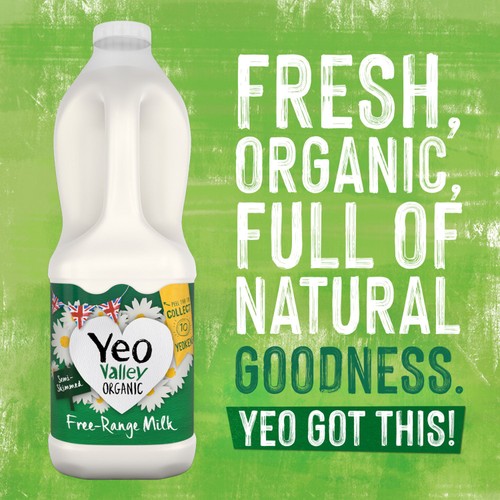 Yeo Valley Organic Fresh Semi Skimmed Milk thumbnail 4