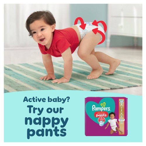 Pampers Premium Protection Nappies, Size 4 (9-14kg) Essential Pack thumbnail 9