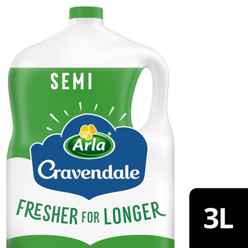 Cravendale Filtered Fresh Semi Skimmed Milk Fresher for Longer