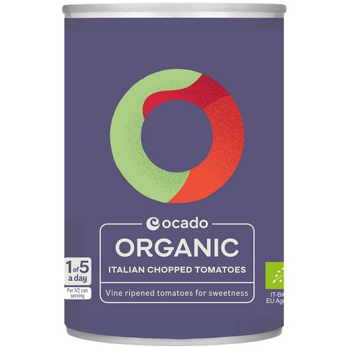Ocado Organic Chopped Italian Tomatoes thumbnail 2