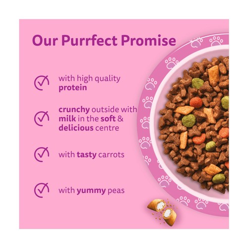 Whiskas Kitten Chicken Dry Cat Food thumbnail 2
