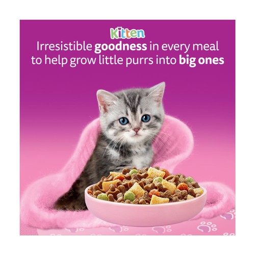 Whiskas Kitten Chicken Dry Cat Food thumbnail 3