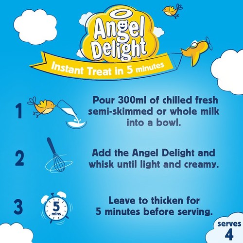 Angel Delight Banana Instant Dessert Mix thumbnail 3