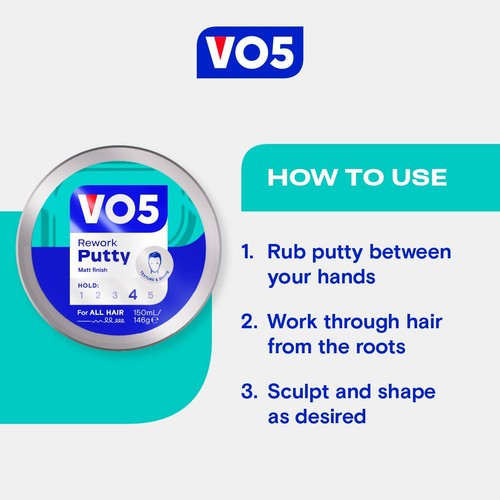 VO5 Extreme Style Rework Putty thumbnail 9