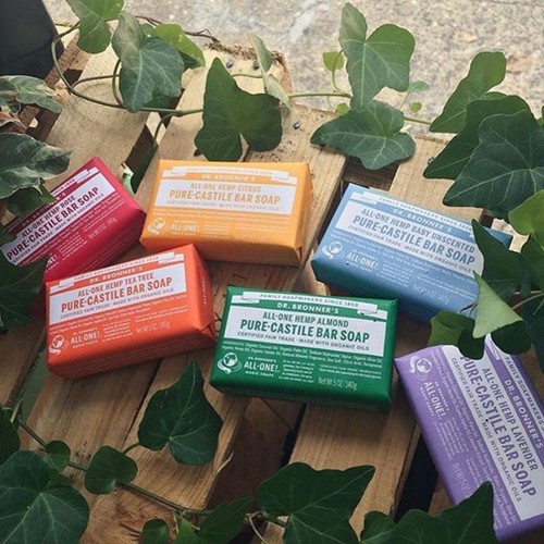 Dr. Bronner's Lavender Organic Multi-Purpose Soap Bar thumbnail 4