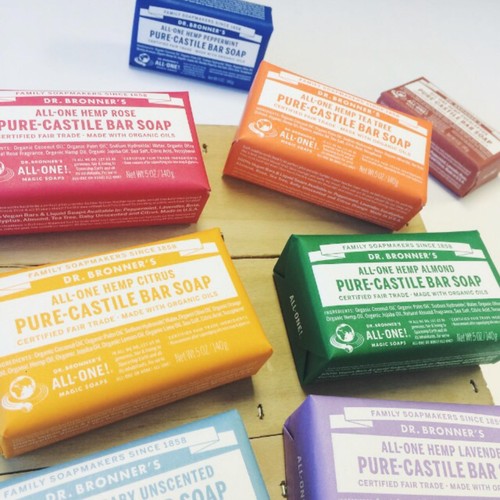 Dr. Bronner's Lavender Organic Multi-Purpose Soap Bar thumbnail 5