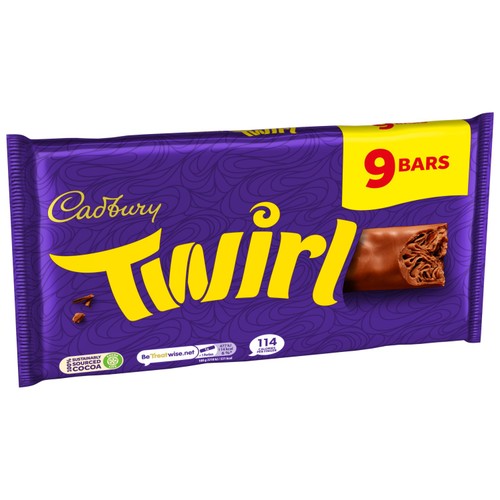 Cadbury Twirl Chocolate Bar Multipack  thumbnail 2