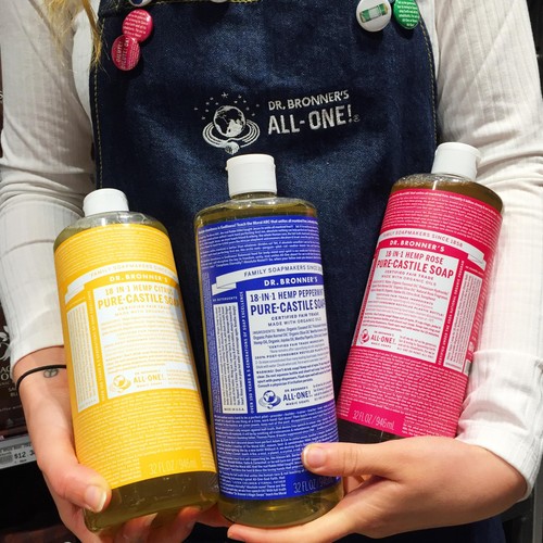 Dr Bronner's Peppermint Organic All-One Magic Soap thumbnail 3