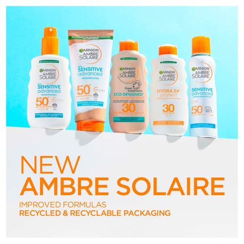 Ambre Solaire SPF 50+ Sensitive Dry Mist Sun Cream Spray thumbnail 2