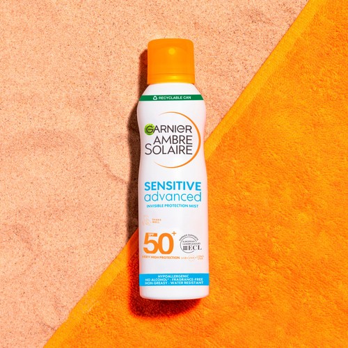 Ambre Solaire SPF 50+ Sensitive Dry Mist Sun Cream Spray thumbnail 10
