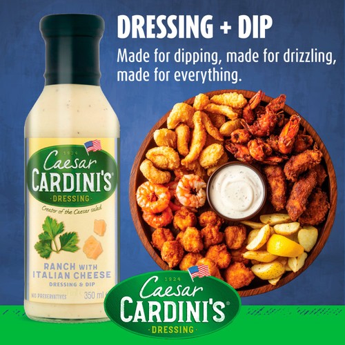 Cardini's Ranch Dressing with Cheese thumbnail 3