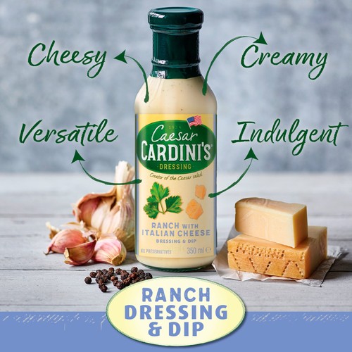 Cardini's Ranch Dressing with Cheese thumbnail 4