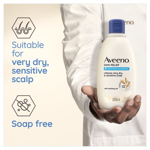 Aveeno Skin Relief Soothing Shampoo for a Dry Sensitive Scalp thumbnail 5