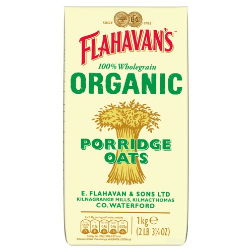 Flahavan's Organic Porridge Oats thumbnail 2