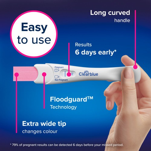 Clearblue Visual Early Detection Pregnancy Test thumbnail 4