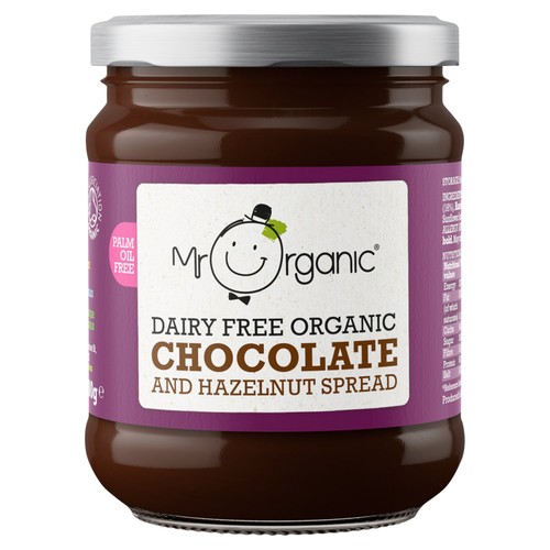 Mr Organic Chocolate & Hazelnut Spread - Dairy Free thumbnail 2