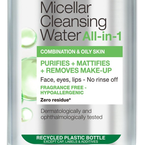 Garnier Micellar Cleansing Water Combination thumbnail 2