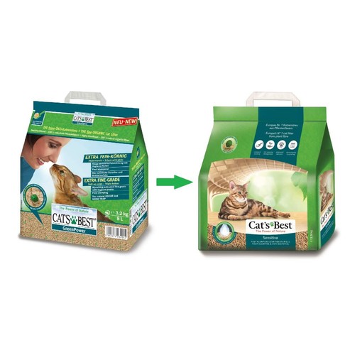 Cat's Best Sensitive Clumping Cat Litter thumbnail 2