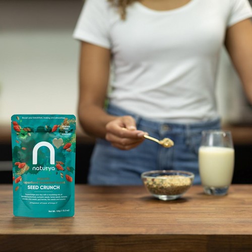 Naturya Organic Breakfast Boost Seed Crunch thumbnail 4