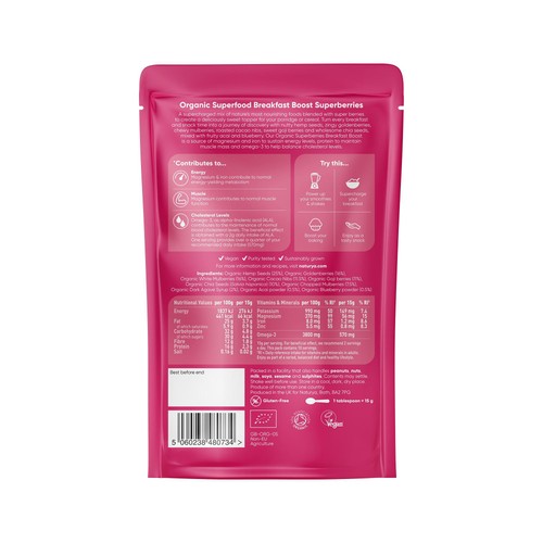 Naturya Organic  Breakfast Boost Superberries thumbnail 2
