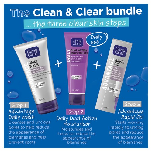 Clean & Clear Dual Action Moisturiser thumbnail 2
